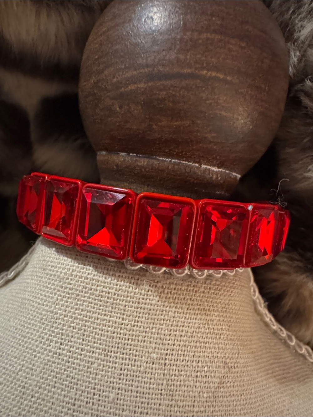 Red Crystal Stretch Bracelet - Women Jewelry Bracelets